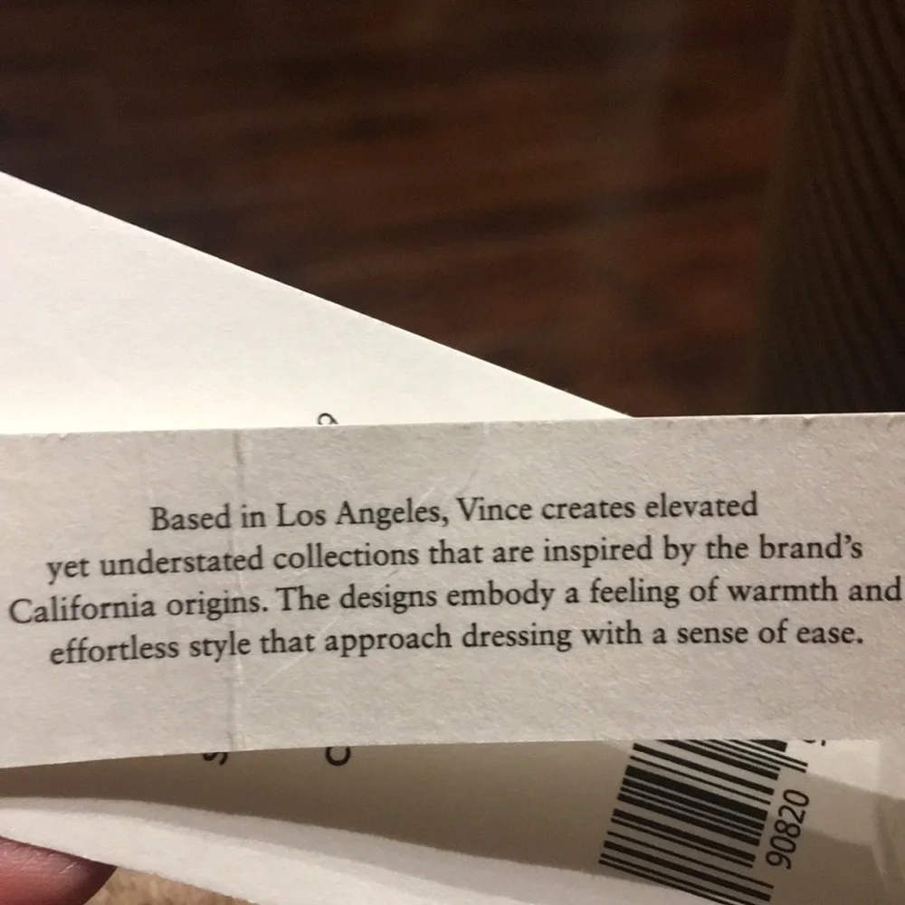 Brand new with tags Vince camel coat merino wool - Picture 8 of 9